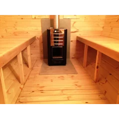 Sauna bačva 3.0 m Ø 2.27 m termo drvo