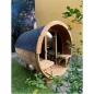 Sauna bačva 3.0 m Ø 2.27 m termo drvo