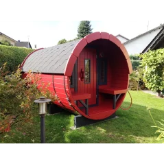 Sauna bačva 3.5 m Ø 1.97 m borovina