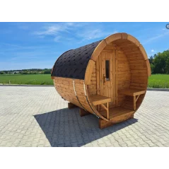 Sauna bačva 3.5 m Ø 1.97 m borovina
