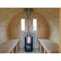 Sauna bačva 3.5 m Ø 1.97 m borovina