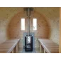 Sauna bačva 3.5 m Ø 1.97 m borovina