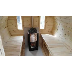 Sauna bačva 3.5 m Ø 1.97 m borovina