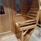 Sauna bačva 3.5 m Ø 1.97 m borovina