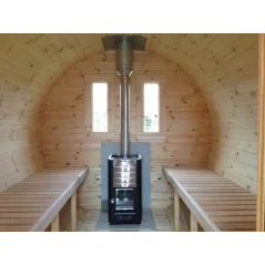 Sauna bačva 3.5 m Ø 1.97 m termo
