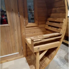 Sauna bačva 3.5 m Ø 2.27 m borovina