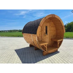 Sauna bačva 3.5 m Ø 2.27 m termo