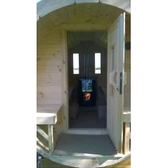 Sauna bačva 3.5 m Ø 2.27 m termo