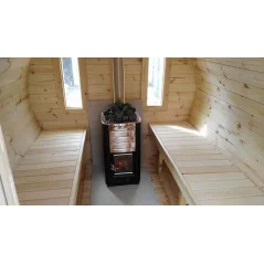 Sauna bačva 3.5 m Ø 2.27 m termo