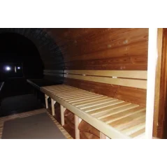 Sauna bačva 4.0 m Ø 2.27 m termo