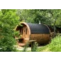 Sauna bačva 4.0 m Ø 2.27 m termo