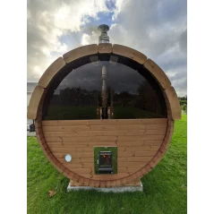 Sauna bačva 4.0 m Ø 2.27 m termo