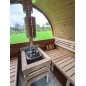 Sauna bačva 4.0 m Ø 2.27 m termo