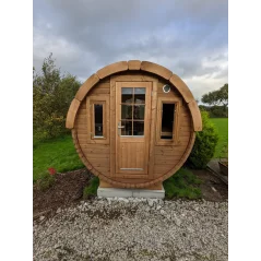 Sauna bačva 4.0 m Ø 2.27 m termo