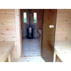 Sauna bačva 4.5 m Ø 1.97 m borovina