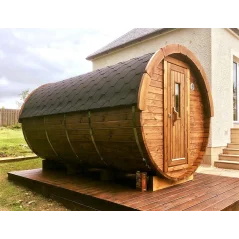 Sauna bačva 4.5 m Ø 1.97 m termo