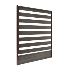 Čelična modul ograda 120 x 200 cm - smeđa HORNVAL