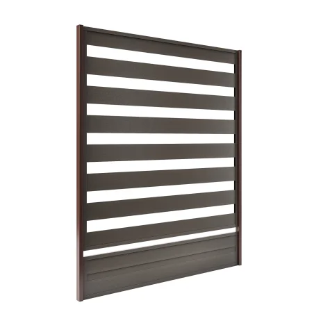 Čelična modul ograda 150 x 200 cm - smeđa HORNVAL