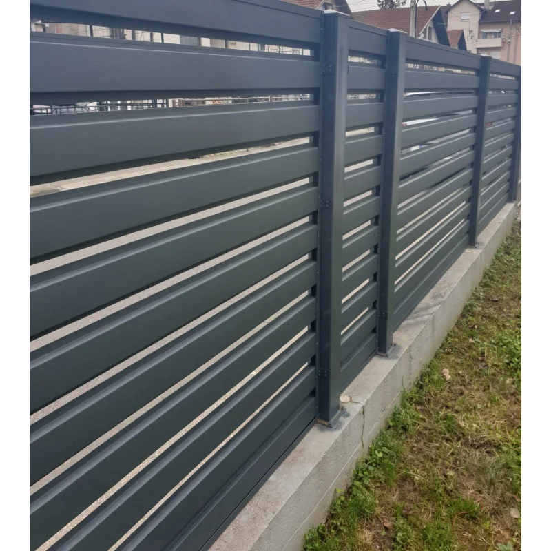 Čelična modul ograda 120 x 200 cm - antracit HORNVAL