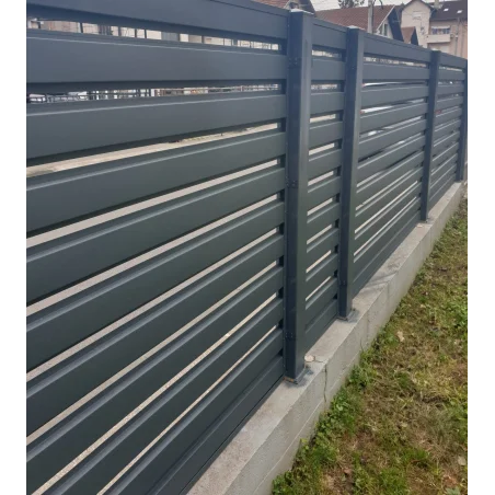 Čelična modul ograda 120 x 200 cm - antracit HORNVAL