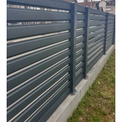 Čelična modul ograda 150 x 200 cm - antracit HORNVAL