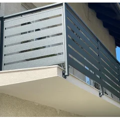 Čelična modul ograda 150 x 200 cm - antracit HORNVAL