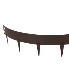 Okrugli rubnjak za vrt fi 60 - sivi HORNVAL