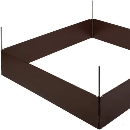 Uzdignuta gredica smeđa 1x1 m HORNVAL