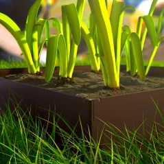 Uzdignuta gredica siva 1x1 m HORNVAL