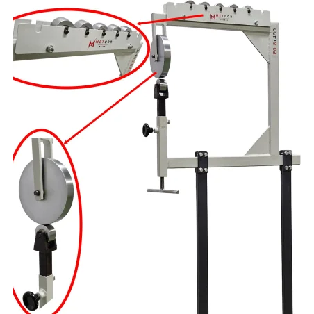 Engleski kotač za lim F0,8x450 METCOR