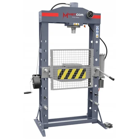 Hidraulična pneumatska preša 50T METCOR