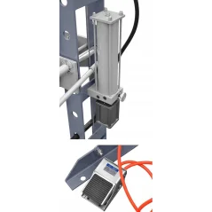 Hidraulična pneumatska preša 50T METCOR