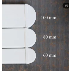 PVC letvica 60x20mm - 1m