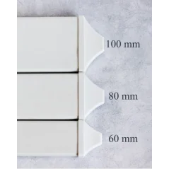 PVC letvica 80x20mm - 1m
