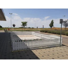 PVC letvica 80x20mm - 1.5m