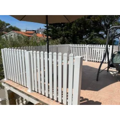 PVC letvica 80x20mm - 1.5m