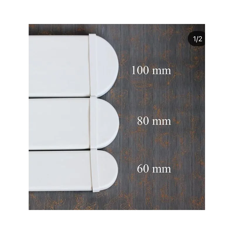 PVC letvica za ograde 60x20mm - 1m