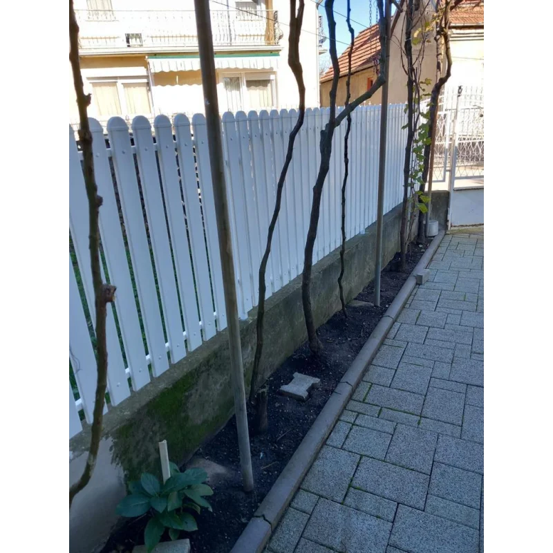 PVC letvica za ograde 60x20mm - 1m