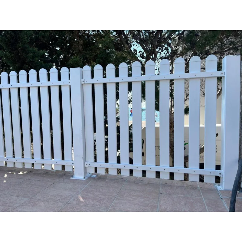 PVC letvica za ograde 60x20mm - 1m