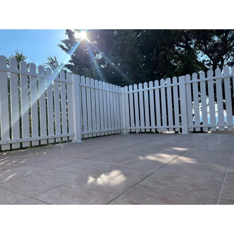 PVC letvica za ograde 60x20mm - 1m