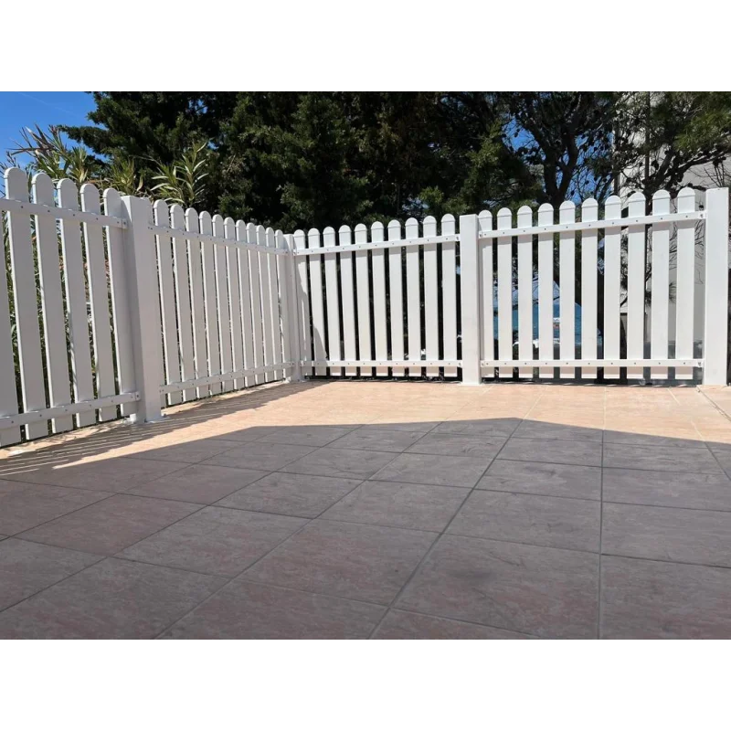 PVC letvica za ograde 60x20mm - 1m