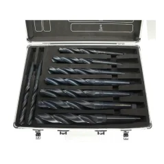 Set spiralnih svrdala za metal s Morse konusom MK2 i MK3 14.5–30mm HSS CORMAK