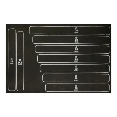 Set spiralnih svrdala za metal s Morse konusom MK2 i MK3 14.5–30mm HSS CORMAK