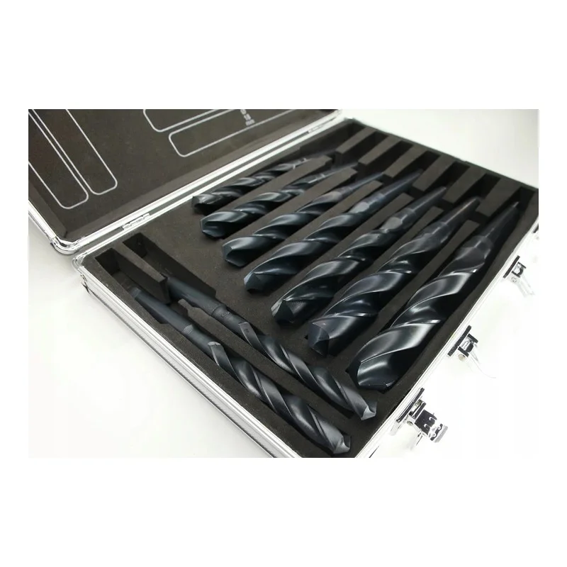 Set spiralnih svrdala za metal s Morse konusom MK2 i MK3 14.5–30mm HSS CORMAK
