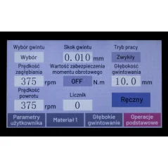 Električni stroj za narezivanje navoja RGE36PWx1700 CORMAK