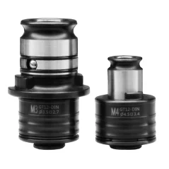 Set steznih čahura za narezivanje navoja M3, M4 s adapterom GT24–GT12 CORMAK