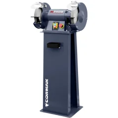 Dvostrana stolna brusilica M250S s postoljem CORMAK