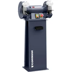 Dvostrana stolna brusilica M250S s postoljem CORMAK