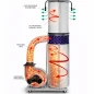 Usisavač drvene prašine i strugotina FM300 230V s finim (2 µm) filterom CORMAK