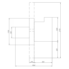 Univerzalni kombinirani stroj za obradu drva CMS260 5-u-1 CORMAK